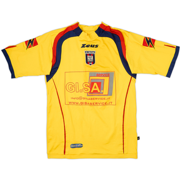 Camiseta juvenil de portero S/S preparada para partido de Crotone 2007-08 #17