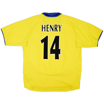 2003-05 Arsenal Away Shirt Henry #14 - 6/10 - (XL)
