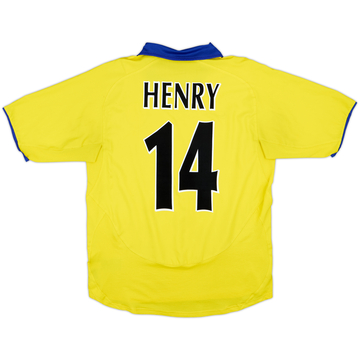 2003-05 Arsenal Away Shirt Henry #14 - 6/10 - (M)
