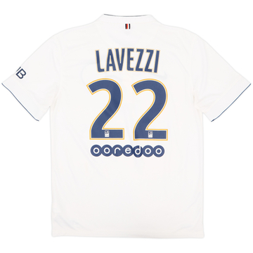 2014-15 Paris Saint-Germain Away Shirt Lavezzi #22 - 8/10 - (M)