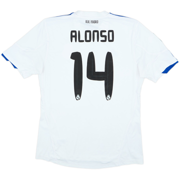 2010-11 Real Madrid Home Shirt Alonso #14 - 4/10 - (L)