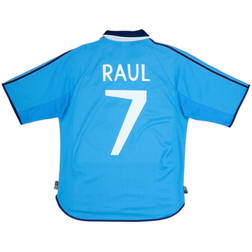 1999-00 Real Madrid Third Shirt Raul #7 - 8/10 - (S)