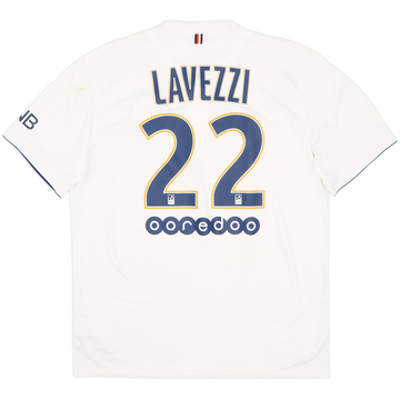 2014-15 Paris Saint-Germain Away Shirt Lavezzi #22 - 7/10 - (L)