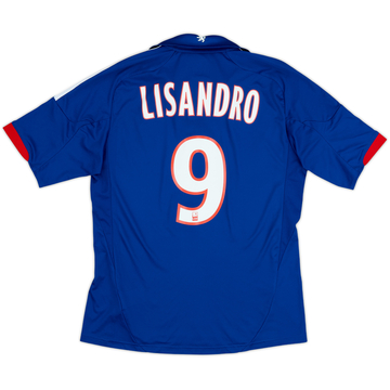 2012-13 Lyon Away Shirt Lisandro #9 - 8/10 - (M)