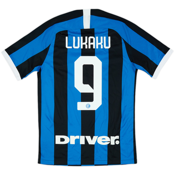2019-20 Inter Milan Home Shirt Lukaku #9 - 8/10 - (S)