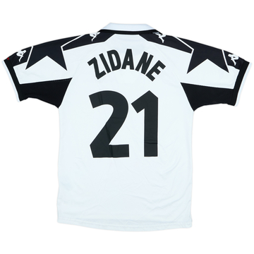 1998-99 Juventus Away Shirt Zidane #21 - 7/10 - (S)