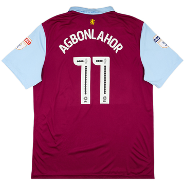 2016-17 Aston Villa Home Shirt Agbonlahor #11 - 8/10 - (XXL)