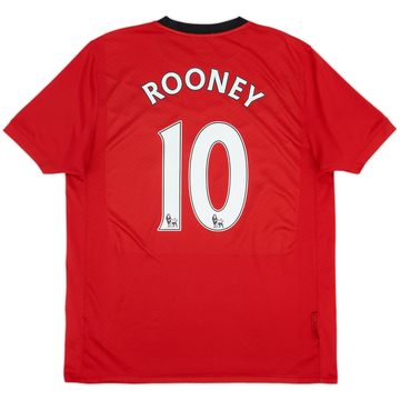2009-10 Manchester United Home Shirt Rooney #10 - 6/10 - (L)