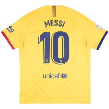 2019-20 Barcelona Away Shirt Messi #10 - 8/10 - (XL)
