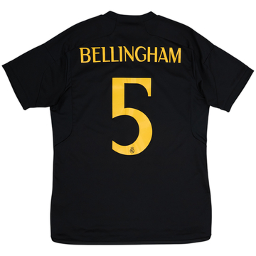 Camiseta de la tercera equipación del Real Madrid 2023-24 Bellingham #5 - 8/10 - (L)