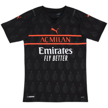 2021-22 AC Milan Third Shirt - 10/10 - (S)