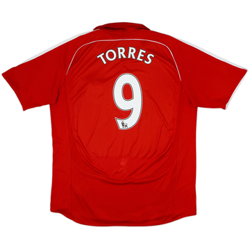 2006-08 Liverpool Camiseta de local Torres #9 - 6/10 - (XL)