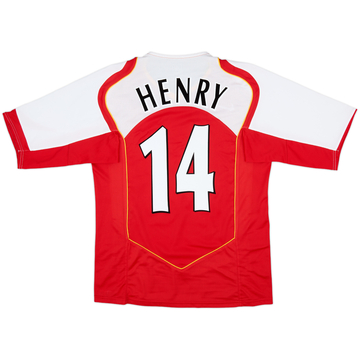 2004-05 Arsenal Home Shirt Henry #14 - 8/10 - (M)