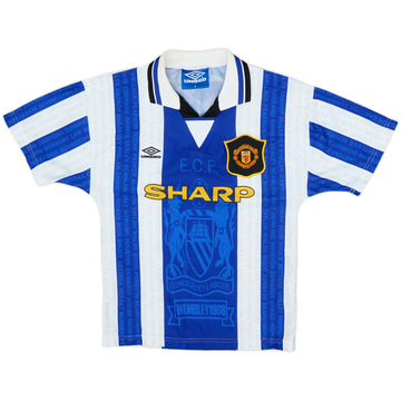 1994-96 Manchester United Third Shirt - 8/10 - (S.Boys)