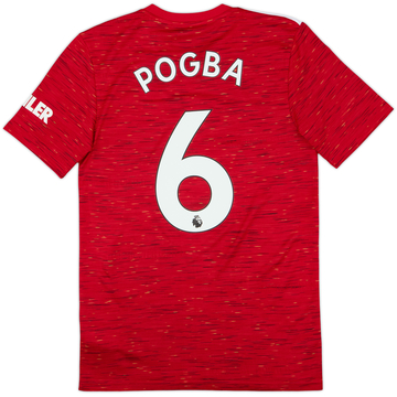 2020-21 Manchester United Home Shirt Pogba #6 - 9/10 - (S)