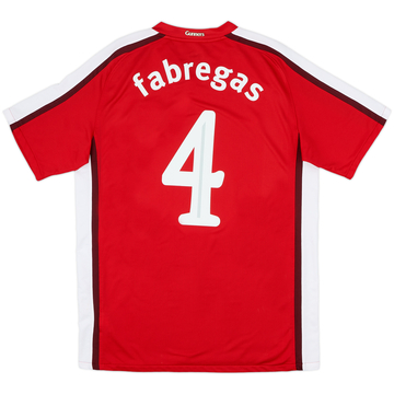 2008-10 Arsenal Camiseta Local Fabregas #4 - 7/10 - (M)