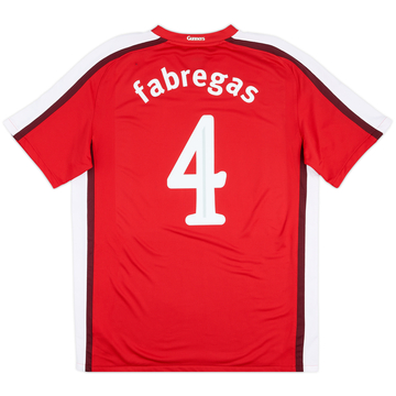 2008-10 Arsenal Home Shirt Fabregas #4 - 8/10 - (L)