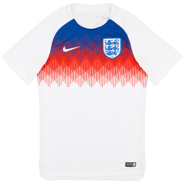 2018-20 England Nike Pre-Match Training Shirt - 6/10 - (S)