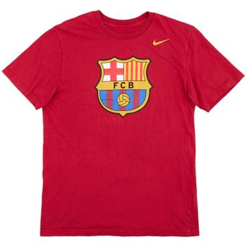 2013-14 Barcelona Nike Cotton Tee - 9/10 - (L)