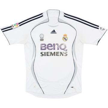 2006-07 Real Madrid Home Shirt - 5/10 - (M)