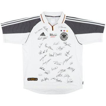 2000-02 Germany 'Squad Signed' Home Shirt - 9/10 - (L)