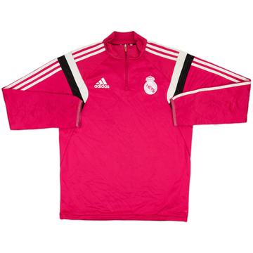 2014-15 Real Madrid adidas 1/4 Zip Drill Top - 6/10 - (M)