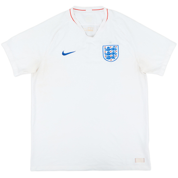 2018-19 England Home Shirt - 7/10 - (XL)