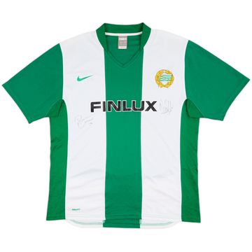 2008-09 Hammarby Signed Home Shirt - 6/10 - (L)