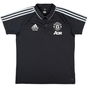 2017-18 Manchester United adidas Polo Shirt - 6/10 - (M)