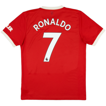 2021-22 Manchester United Home Shirt Ronaldo #7 - 6/10 - (M)