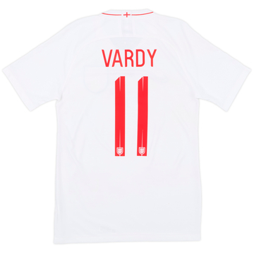 2018-19 England Home Shirt Vardy #11 - 6/10 - (S)