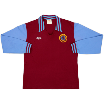 1976-81 Aston Villa Home L/S Shirt - 6/10 - (M)