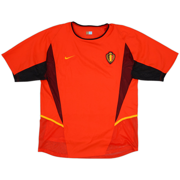 2002-04 Belgium Player Issue Home Shirt - 9/10 - (M)