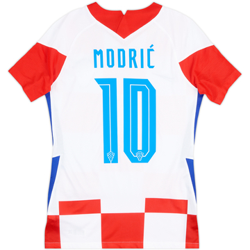 2020-21 Croatia Authentic Home Shirt Modric #10 - 9/10 - (S)