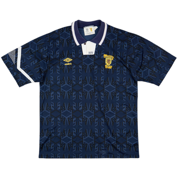 1991-94 Scotland Home Shirt - 8/10 - (L)