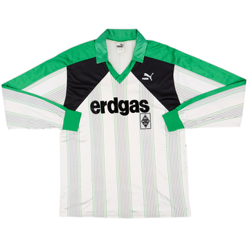 1987-89 Borussia Monchengladbach Home L/S Shirt - 9/10 - (L)