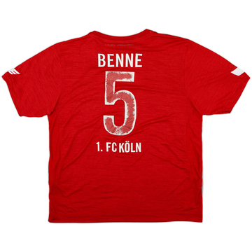 2016-17 FC Koln Away Shirt Benne #5 - 5/10 - (XL)