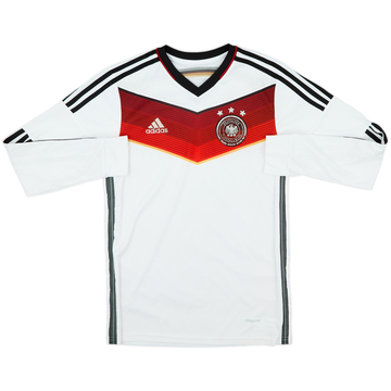 2014-15 Germany Home L/S Shirt - 4/10 - (S)