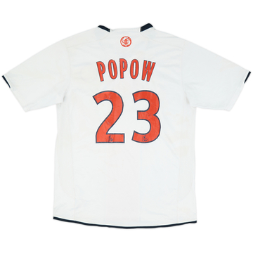2007-08 Paris Saint-Germain Away Shirt Popow #23 - 6/10 - (M)