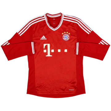 2013-14 Bayern Munich Home L/S Shirt - 4/10 - (M)