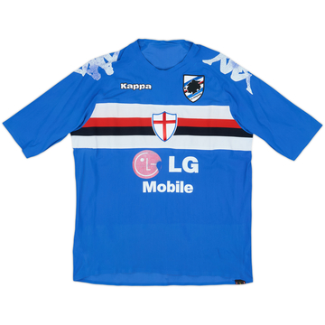 Camiseta de local versión jugador europea del Sampdoria 2005-06 - 4/10 - (L)