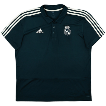 2018-19 Real Madrid adidas Polo Shirt - 8/10 - (XL)