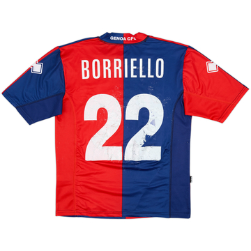Camiseta de local del Genoa 2007-08 Borriello #22 - 4/10 - (L)