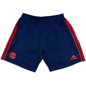 2015-16 Manchester United adidas Training Shorts - 9/10 - (L)