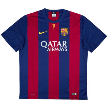 2014-15 Barcelona Basic Home Shirt - 5/10 - (XL)