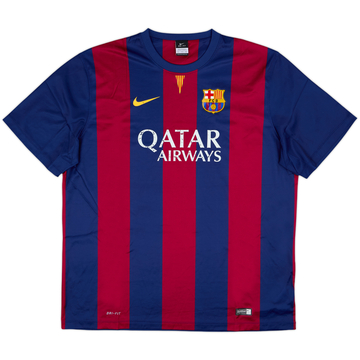 2014-15 Barcelona Basic Home Shirt - 5/10 - (XXL)