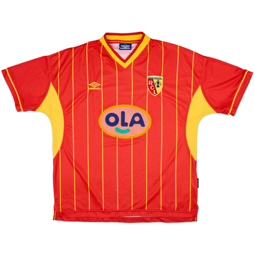 1999-00 Lens Home Shirt - 8/10 - (XXL)