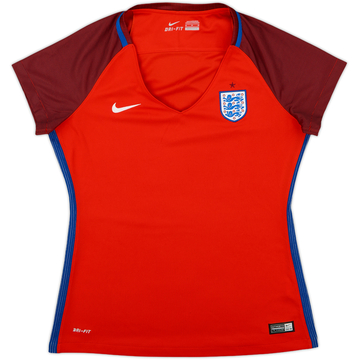 2016-17 England Away Shirt - 8/10 - (Women's M)