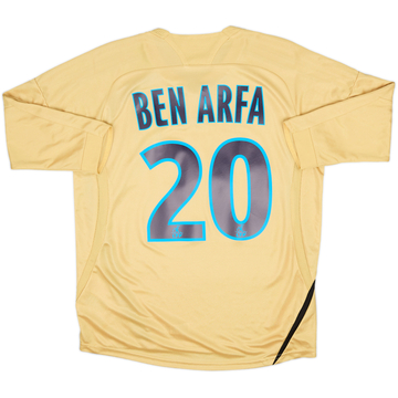 2008-09 Olympique Marseille Third Shirt Ben Arfa #20 - 8/10 - (XL.Boys)