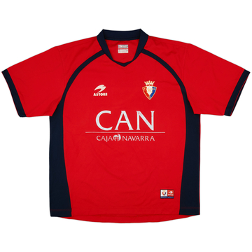2004-05 Osasuna Home Shirt - 6/10 - (XL)